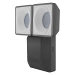 Ledvance LED-Scheinwerfer Endura Spot Schwarz 16W 1500lm 50D - 840 Kaltweiß | IP55 - Bewegungs- und Lichtsensor - Symmetrisch
