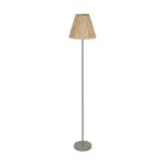 Ledvance LED Stehlampe Decor Rattan Metall Braun | Geeignet für 1x E27
