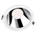 Ledvance LED Downlight Comfort UGR19 Aluminium 30W/25W/20W 3600lm/3000lm/2400lm 100D - 930-940 CCT | Ausschnitt 200mm- IP44 - Höchste Farbwiedergabe