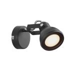 Nordlux Aslak Wandleuchte Metall Schwarz | Geeignet für GU10