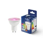 Nordlux Smart LED-Spot GU10 PAR16 Klar 4.7W 380lm 100D - 822-865 Abstimmbares Weiß + RGB | Dimmbar