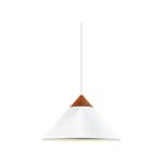 DFTP by Nordlux Kinto Pendelleuchte Metall und Holz Weiß | 420mm - Geeignet für E27