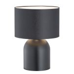 Emibig Tischlampe Aspen Stahl Schwarz | Geeignet für 1x E27 - Max 15W