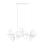 Emibig Pendelleuchte Drifton Stahl Weiß | Geeignet für 4x E14 - Max 10W