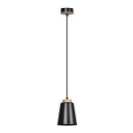 Emibig Pendelleuchte Bolero Stahl Schwarz | Geeignet für 1x E27 - Max 15W