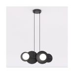 Emibig Pendelleuchte Model Stahl Schwarz | Geeignet für 4x G9 - Max 8W