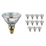 Multipack 12x Philips PAR38 IR 100W E27 230V Klar
