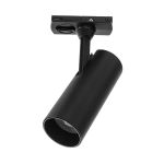 Bright Choice 1-Phasenn-Schienenspot| Schwarz Zylinder 10W 700lm - 827 Extra Warmweiß