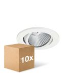 Multipack 10x Philips LED-Spot Klar Accent G2 RS061B 6W 550lm 36D - 840 Kaltweiß | 80mm - Dimmbar 