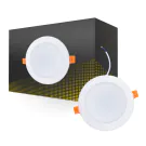 Bright Choice LED Downlight 12W 1080lm 120D - 840 Kaltweiß | Ausschnitt 115mm - Ersatz Für 1x18W