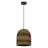 Ledvance Decor Pendelleuchte Kugel Braun | Geeignet für 1x E27