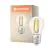 Ledvance Classic LED E27 Birne Fadenlampe Klar 3.4W 470lm - 827 Extra Warmweiß | Dimmbar - Ersatz Für 40W