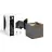 D'Lite Wandleuchte Elingen Aluminium Schwarz Up & Down 4.9W 480lm - 830 Warmweiß | IP65 - Lichtsensor