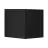 Nordlux Milda Kubi Wandleuchte Aluminium Schwarz 4.9W 290lm - 830 Warmweiß