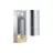 Nordlux Tin Wandleuchte Metall und Glas Grau | 76mm - IP54 - Geeignet für GU10 - Bewegungs- und Lichtsensor 