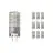 Multipack 10x Osram Parathom LED Pin GY6.35 3.8W 470lm - 827 Extra Warmweiß | Dimmbar - Ersatz Für 40W