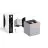 D'Lite Wandleuchte Nova Aluminium Silber Up & Down 4.9W 480lm - 830 Warmweiß | IP54 - Verstellbarer Abstrahlwinkel