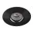 Noxion Einbau Spot Logic MR16 Schwenkbar Schwarz | 92mm - Ausschnitt 80mm - IP20 - incl. GU10 Sockel 