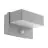 Eglo Wandleuchte Azzinano Stahl Silber 5W 700lm - 830 Warmweiß | IP44 - Bewegungs- und Lichtsensor