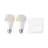 Doppelpack Eglo LED E27 Birne Klar Fadenlampe 11W 1300lm - 827-865 Abstimmbares Weiß + RGB | Zigbee Dimmbar - Ersatz Für 100W
