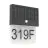 Eglo Wandleuchte Conettimara Schwarz 6W 700lm - 830 Warmweiß | IP44 - Lichtsensor