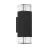 Eglo Wandleuchte Castelnuovo Aluminium Schwarz | IP65 - Geeignet für 1x GU10