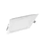 Ledvance LED Downlight Slim Quadrat SQ105 6W 420lm 120D - 830 Warmweiß 