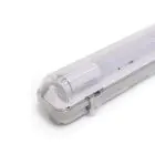 Noxion LED Feuchtraumleuchte Gehäuse Poseidon V2.0 incl. 1x Noxion LED Röhre T8 Standard Output 19W 2300lm - 830 Warmweiß | 150cm