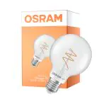 Osram Vintage 1906 LED E27 Globe Fadenlampe Klar 4.6W 470lm - 927 Extra Warmweiß | Höchste Farbwiedergabe - Dimmbar - Ersatz Für 40W