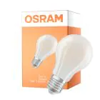Osram Classic LED E27 Birne Fadenlampe Matt 5W 1055lm Ultra Efficiency - 840 Kaltweiß | Ersatz Für 75W