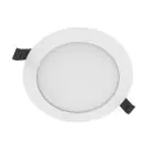 Ledvance Downlight Slim Alu Aluminium Weiß 13W 1300lm 90D - 840 Kaltweiß | Ausschnitt 150 - IP44 - Dali Dimmbar 