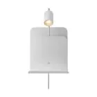 Nordlux Wandleuchte Roomi Metall Weiß | IP20 - Geeignet für 1x GU10 - mit USB