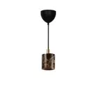 Nordlux Siv Pendelleuchte Marmor und Metall Braun | 65mm - Geeignet für E27