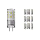 Multipack 10x Osram Parathom LED Pin GY6.35 3.8W 470lm - 827 Extra Warmweiß | Dimmbar - Ersatz Für 40W