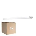Multipack 4x Ledvance LED Feuchtraumleuchte 33W 3960lm - 840 Kaltweiß | 120cm
