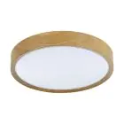Eglo Deckenleuchte Musurita Stahl Holz Weiß 14.6W 1600lm - 830 Warmweiß | IP20 