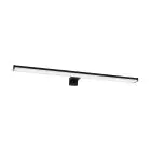 Eglo Wandleuchte Pandella 2 Aluminium Schwarz Badezimmerbeleuchtung 11W 1400lm - 840 Kaltweiß | IP44 