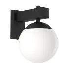 Eglo Wandleuchte Bufalata Stahl Schwarz | IP54 - Geeignet für 1x E27