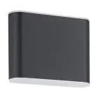 Eglo Wandleuchte Grutti Aluminium Anthrazit 2W 320lm - 830-840-865 CCT | IP65