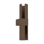 Eglo Wandleuchte Montelauro Aluminium Rostig 7W 800lm - 865 Tageslichtweiß | IP65